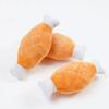 Plush Squeaky Chicken Leg Pet Toy Interactive Chew Bone for Dogs Cats Teeth Cleaning Supplies