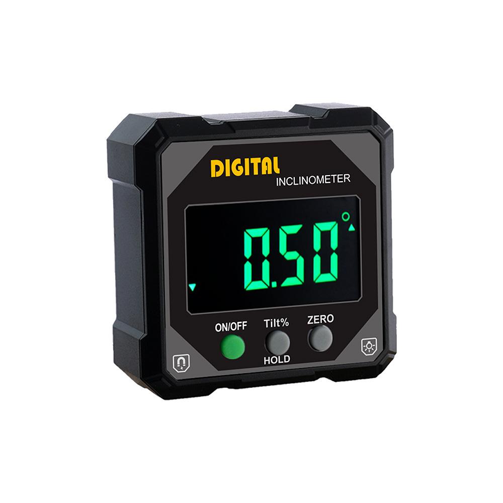 High Precision Digital Angle Gauge Mini Digital Inclinometer Tilt Percentage Protractor for Woodworking Machinery 4*90