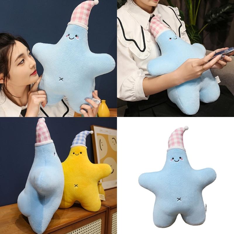 Soft Supportive Starfishes Cushion Relieves Body Fatigue Office Study Use Craft From PP Cotton Ensuring Durability
