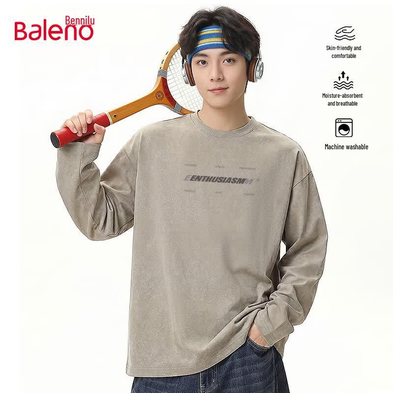 Baleno Men's Printed Long-Sleeve T-Shirt
