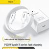 PISEN 30W Fast Charger Head with 12 Smartphone Cable for iPhone 13/14