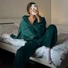 Two Piece Tracksuit Set for Women Cropped Zip Up Sweatshirt And Wide Leg Sweatpants Sets Spring Casual Sweatsuit Lounge Set
