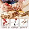 Metal Long Head Deep Hole Woodworking Pencil Professional Engineering Woodworking Pen Quick Drying Hook Line Marking Pen Stone Ink Pen Core