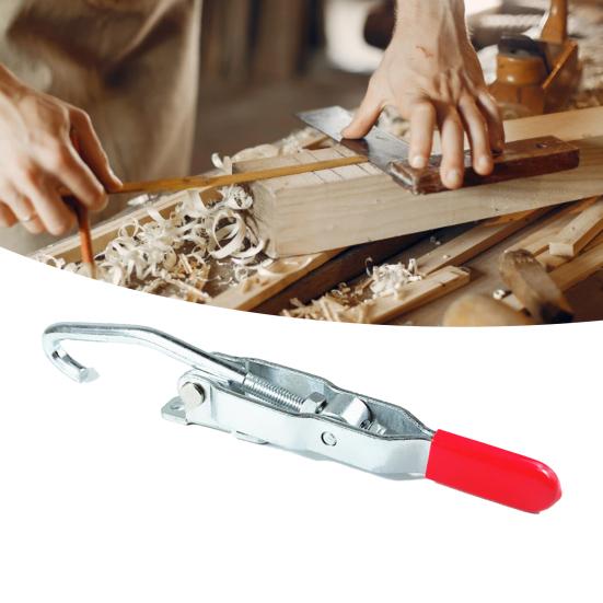 

2Pcs JY GTY HS GH452 J Hook Toggle Clamp 375 lbs/170KG Holding Capacity