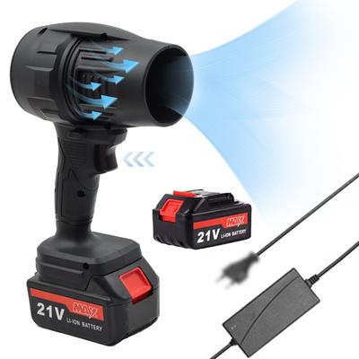 Mini suflantă Jet Dry Ventilator turbo cu jet cu 21 V 2 bucăți baterie de mare capacitate Turbină cu corp ușor