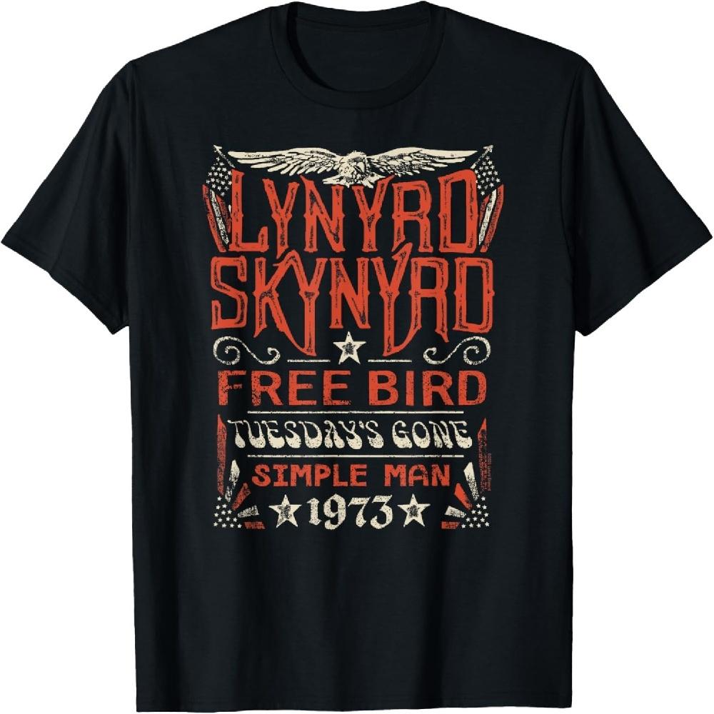 Free Bird Tuesday s Gone Simple Man Songs T-Shirt XXXXXL чёрный