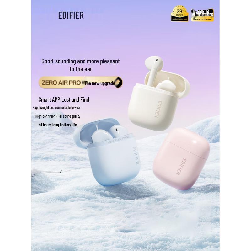 

EDIFIER Zero Air Pro True Wireless Bluetooth Earbuds