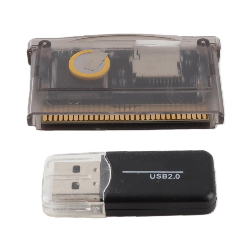 Game Cartridge Fit for GBA Game Console Universal Flash Cartridge Card FAT Format Maximum Capacity 2GB