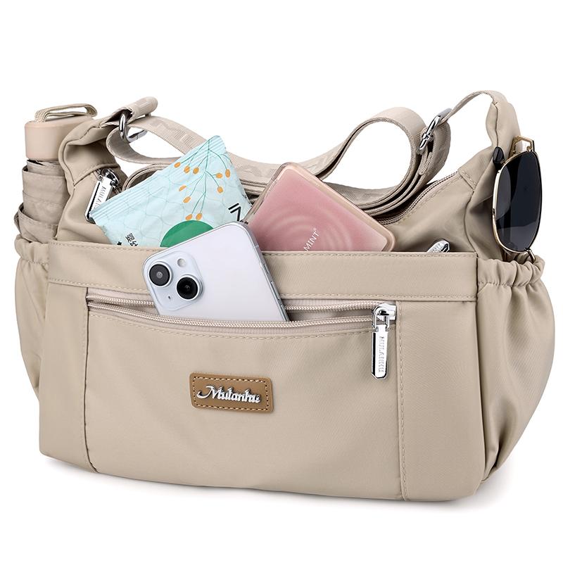 Women's Bag Large-capacity Commuter Bag Multi-layer One-shoulder Sling Dumpling Bag