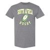 South Africa Rugby Ball T-Shirt - Graphite Heather