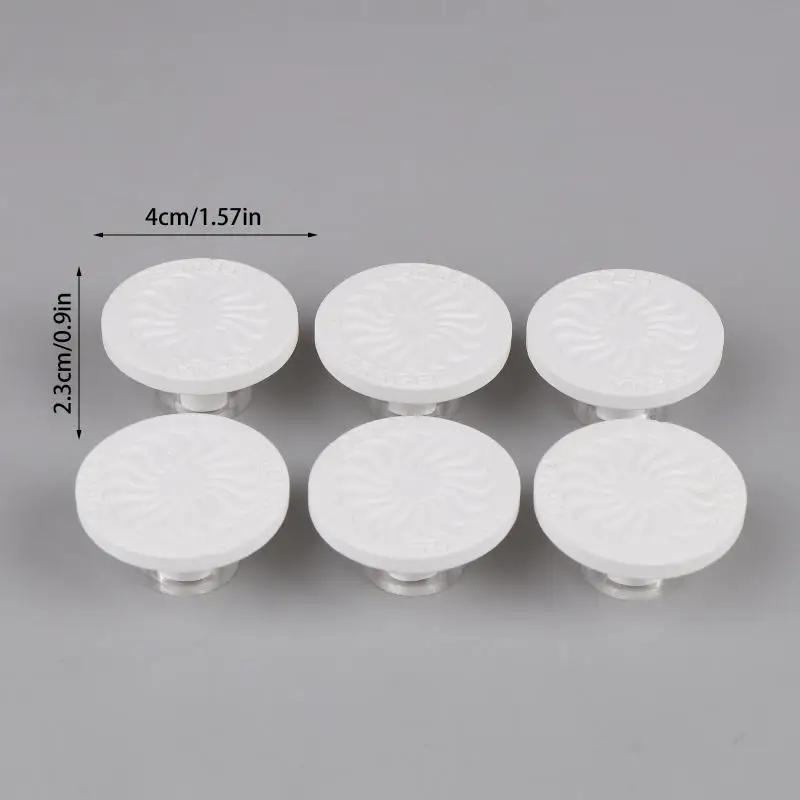 6 Pcs Low-Profile Reef Aquarium Frag Rack Acrylic Coral Mount Bracket for SPS/LPS Coral Fragmentation & Propagation