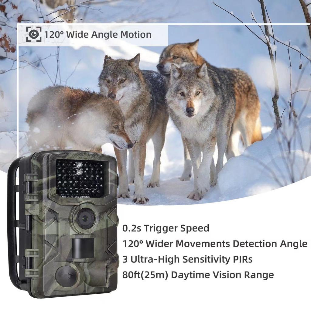 Fotocamera da Caccia Suntekcam HC-808A, Impermeabile IP65