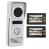 7 Inch 2 Units Video Door Entry System Dual Way 800x600 Pixels Video Intercom System for Home Villa House Apartment EU
