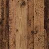 Plantenstandaard met Rustieke Houtlook 33 x 33 x 100 cm Bewerkt Hout