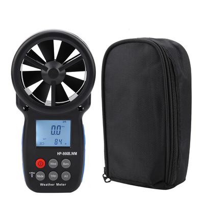 866BWM Handheld Digital Wind Speed Meter Air Volume Measuring Anemometer