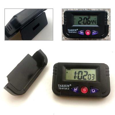 Wecker, ABS-Kunststoff, schwarz, doppelseitig, langlebig