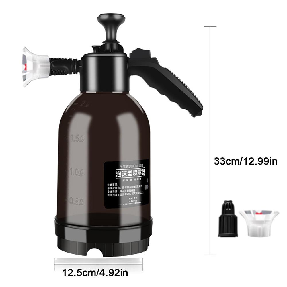 Schaumsprüher Autowäsche Gießkanne Autoreinigungssprüher Auto Kanone Schnee Schaum Autofensterreinigung Seifenflasche Autozubehör