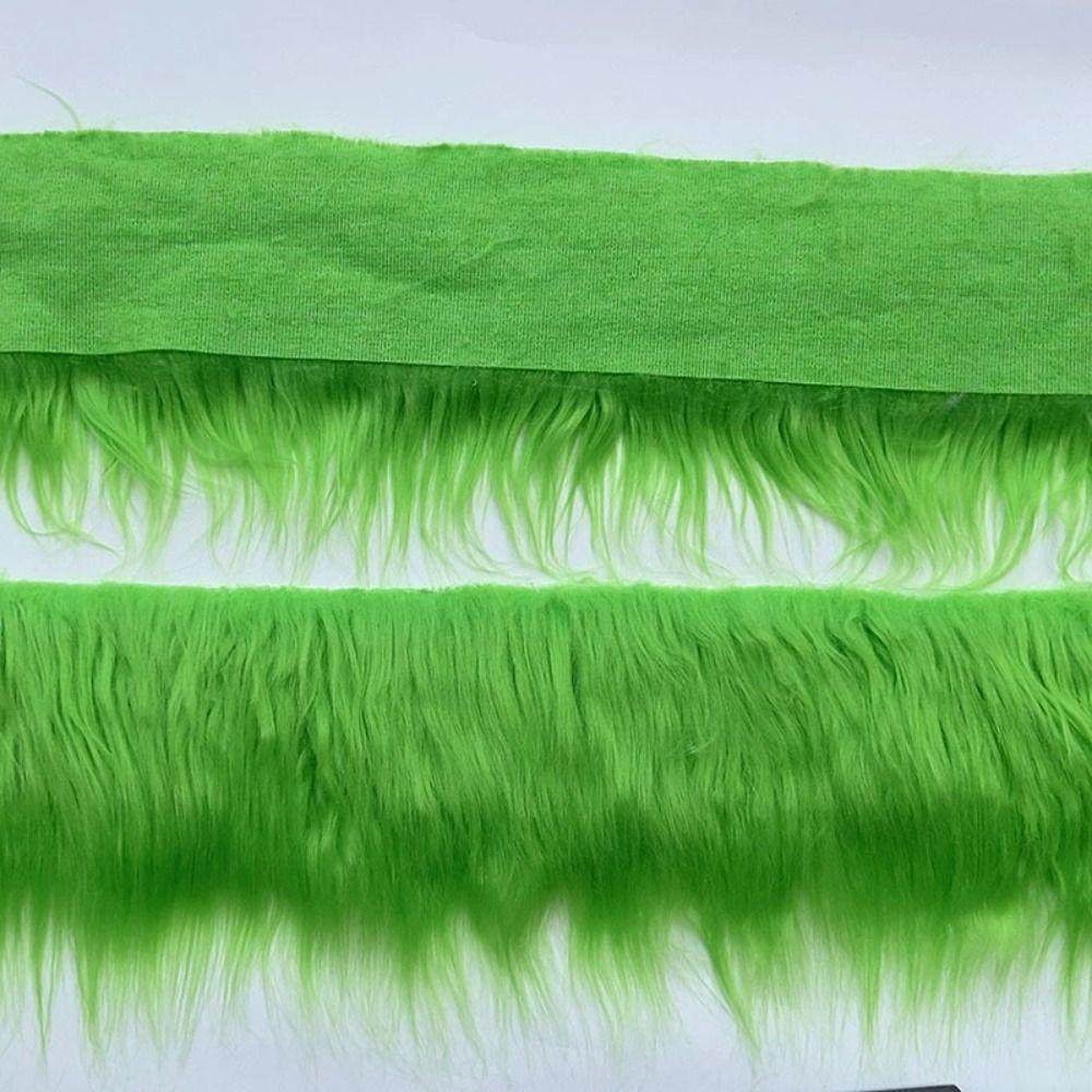 DIY Faux Fur Ribbon Fluffy Soft Xmas Tree Decor Ribbon Washable Green/White Christmas Party Props Christmas Decoration