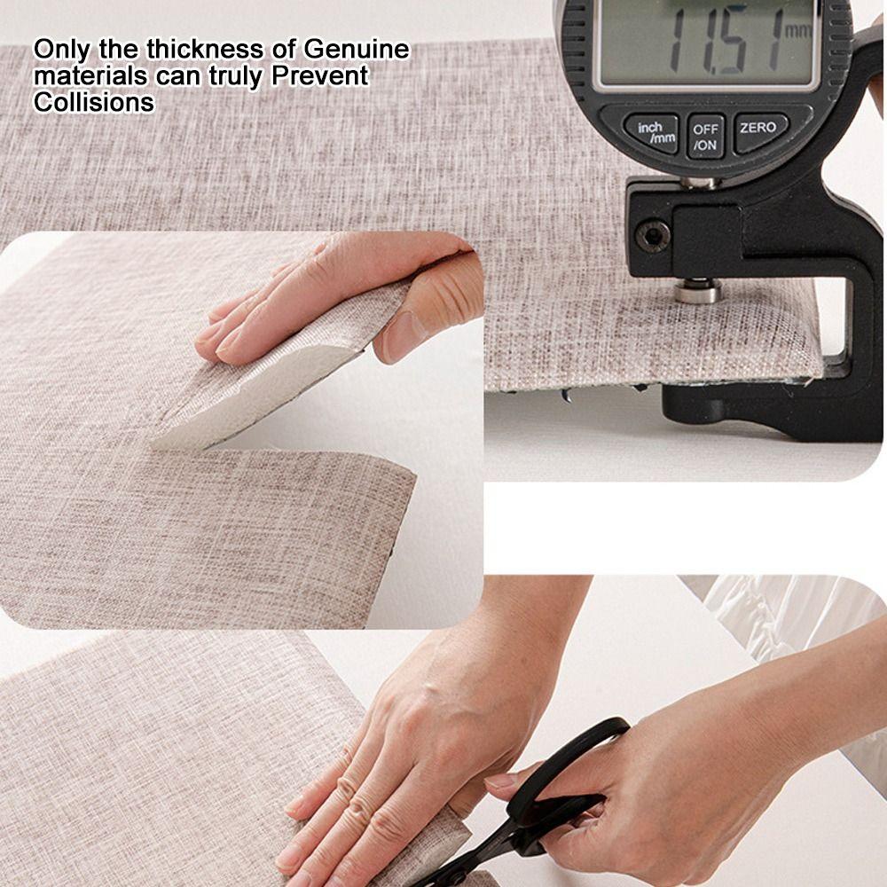 Thicken Tatami Self-adhesive Wall Mat Self-adhesive Anti-collision Wall Pad  Home Decor