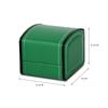 PU-Leder Einzelne Uhrenaufbewahrungsbox Schutzsichere stoßfeste Uhren-Geschenkbox mit Kissen Armbanduhr-Display-Case für Männer Geschenk