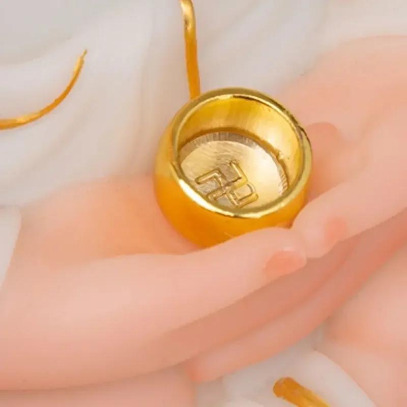 Miska Šákjamuniho Buddha Amitabha Lotosový květ Lékárník Buddha Lékárnička Zlatá pagoda Artefaktové doplňky