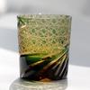 Edo Kiriko Japanese Old Fashioned Whiskey Glass Sake Cup Premium Crystal Cocktail Glass Rocks Glass Tumbler With Gift Box