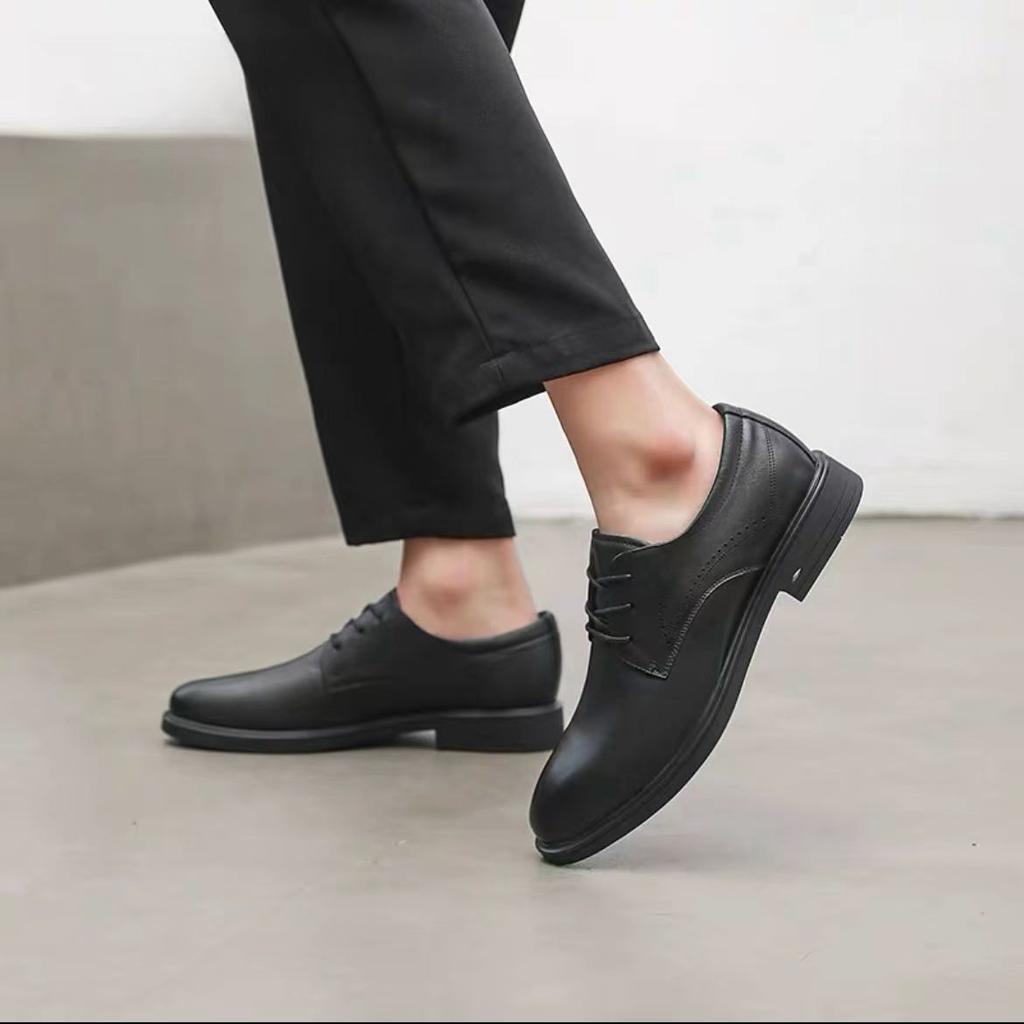Leather Men'S Leather Shoes Dress Shoes Lace-Up Men'S Shoes Four Seasons Men'S Shoes Casual Leather Shoes 828200