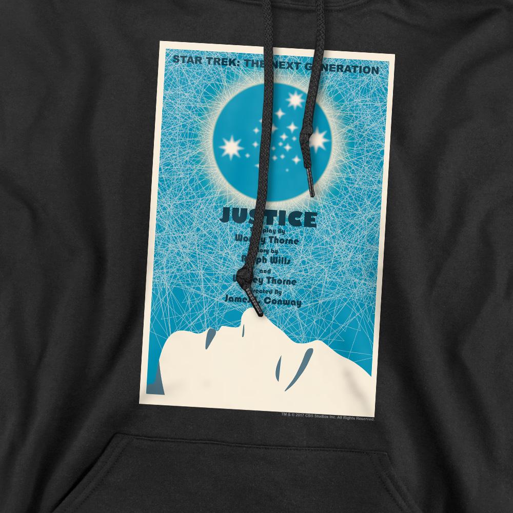 STAR TREK Mens The Next Generation Season 1 Episode 8 Hoodie