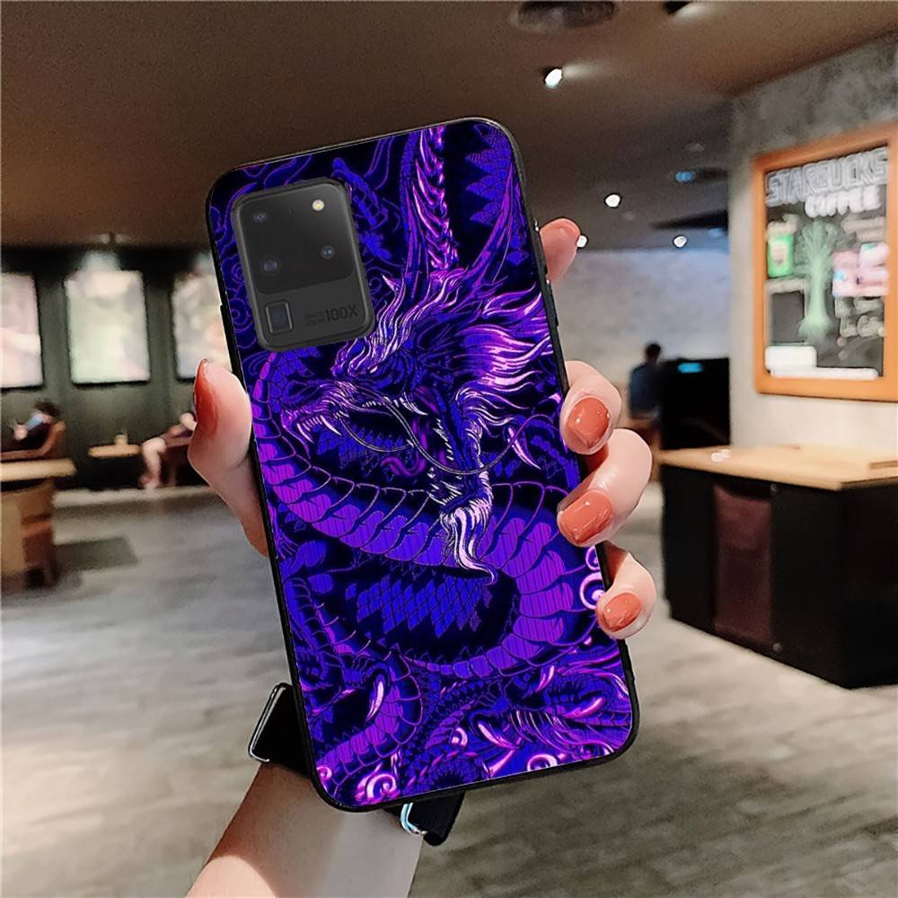 Chinese Dragon Phone Case For Samsung S 24 Fe 25 Ultra Plus 20 Lite 21 30 22 23 24 22 Ultra 5G Fundas