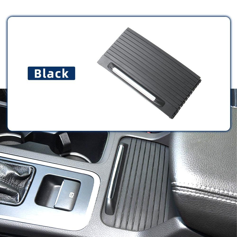 Car Storage Box Sliding Shutters For Ford Escape 2017-2020 Glove Box Slide Roller Cup Holder Roller Blinds Cover Replacement