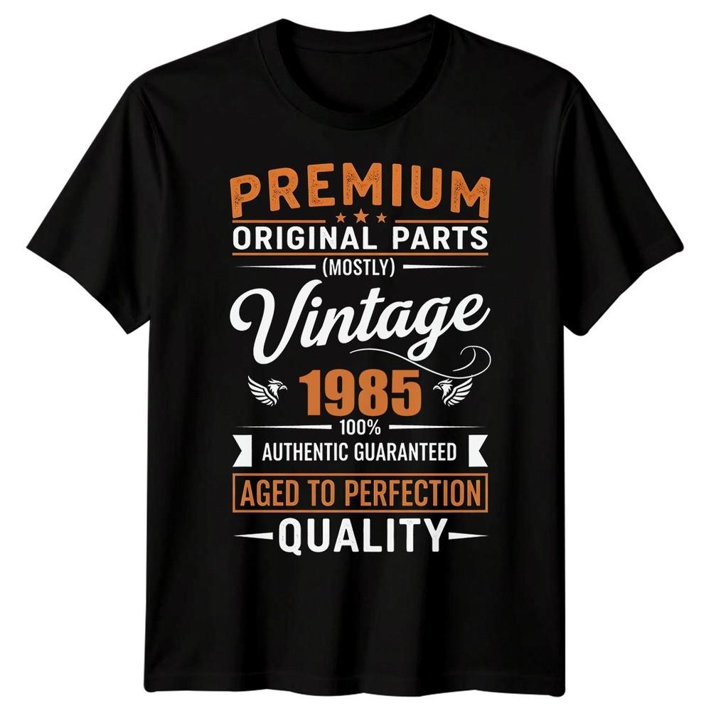 Vintage 1985 Original Parts Mostly 41st Birthday Unisexs TShirt Unisexs Graphic Tee