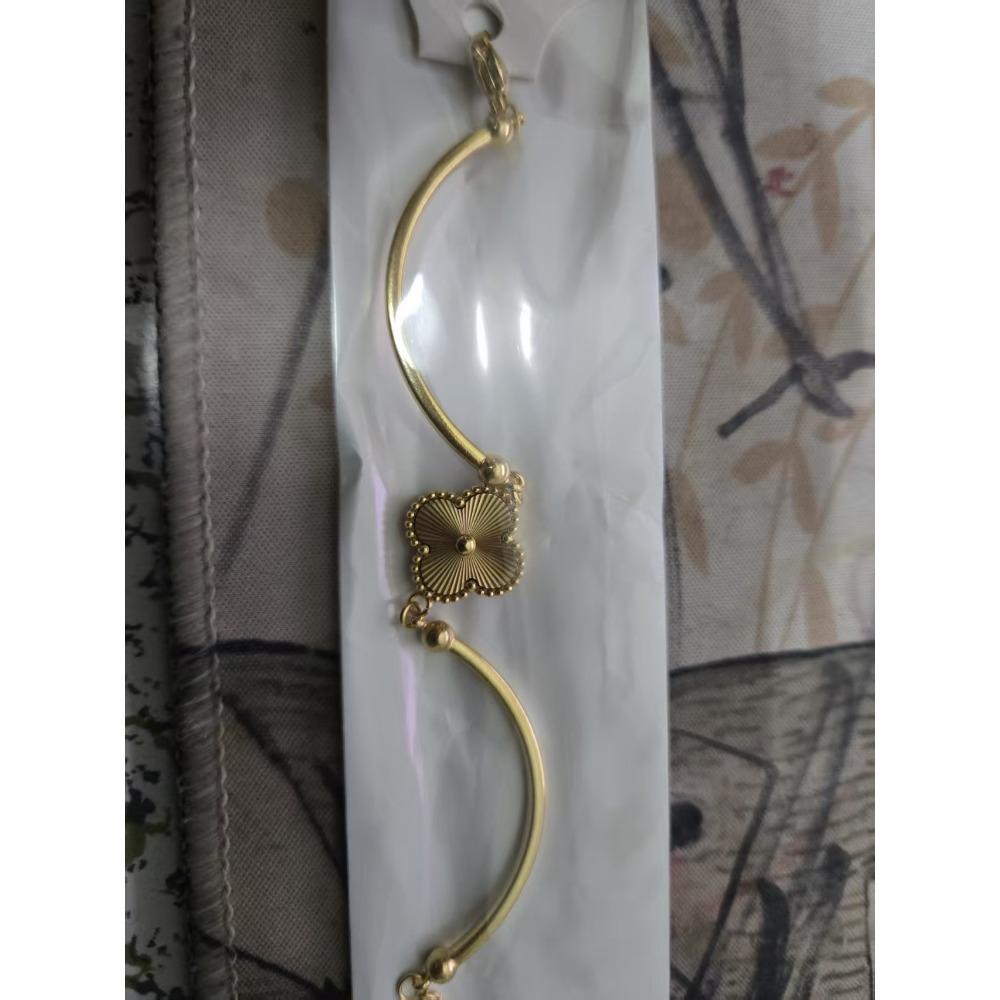 Lucky Four-leaf Clover Five-flower Bracelet - Tarnish-free Women's Bracelet