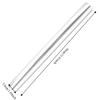 3PCS Smooth Surface Track Baton Hollow Tube Running Baton Reusable Relay Baton  Sports Training