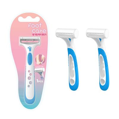 Esfoliante de calos para cuidados com os pés Dorco, 1 pacote, 3 peças, lâmina de barbear coreana