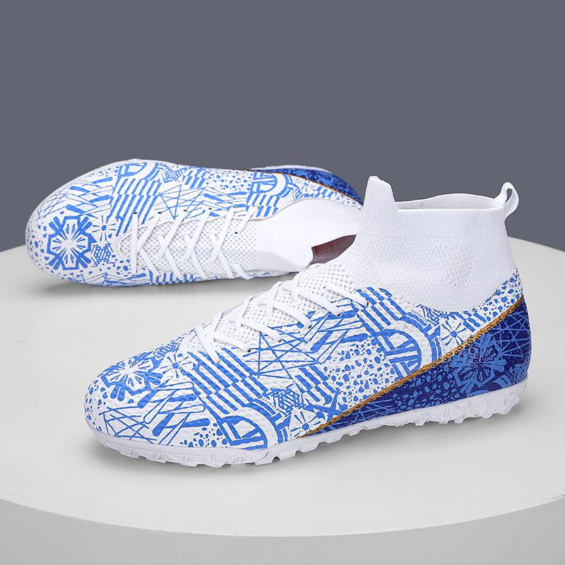 Fußball Sportstiefel Herren Ultraleicht Sportbekleidung Sneaker Hohe Qualität Schüler Fußballschuhe für Training Stollen Komfort-Fokussiert Fußballschuhe