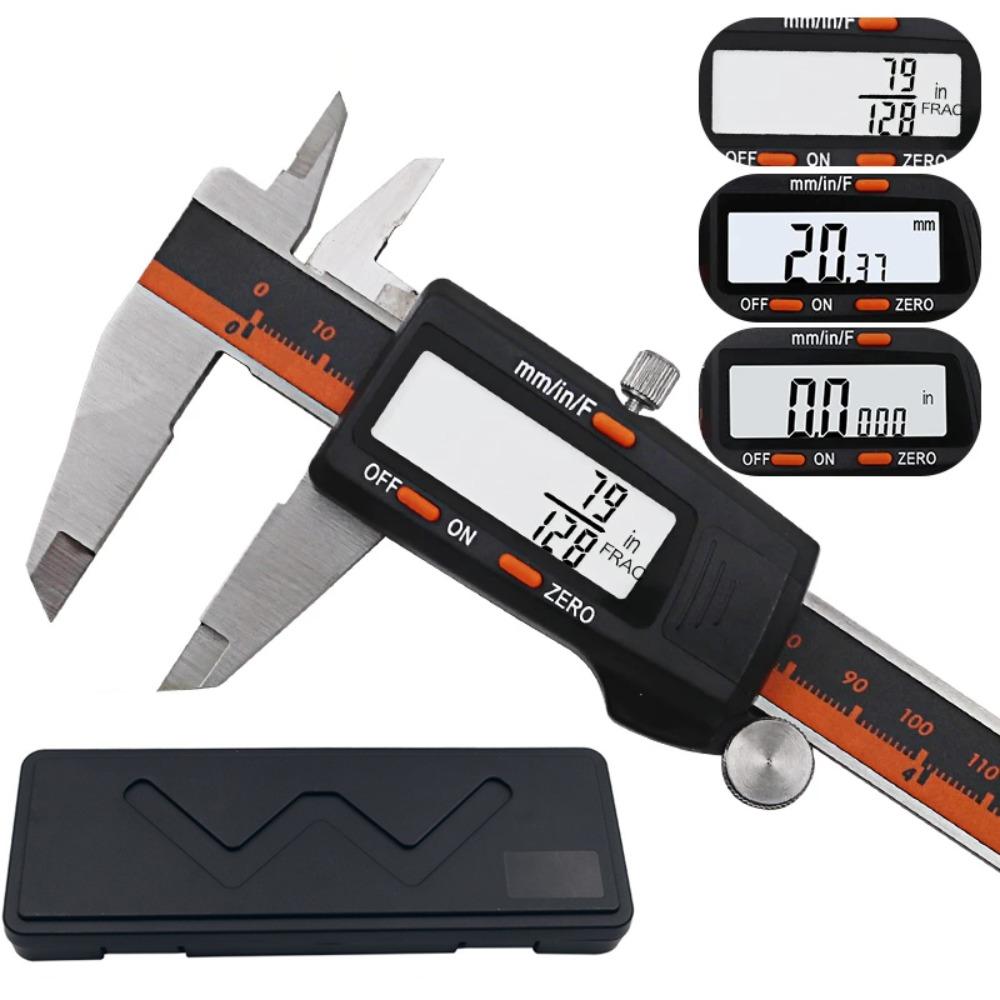 6 Inch Vernier Caliper Auto-Off Feature Measuring Tool Accurate Digital Caliper  Engineering