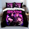 Purple Blackpink Poster Design Bedding Duvet Cover Set Duvet Cover Pillowcases  (1*Duvet Cover 2*Pillowcases, without duvet insert)