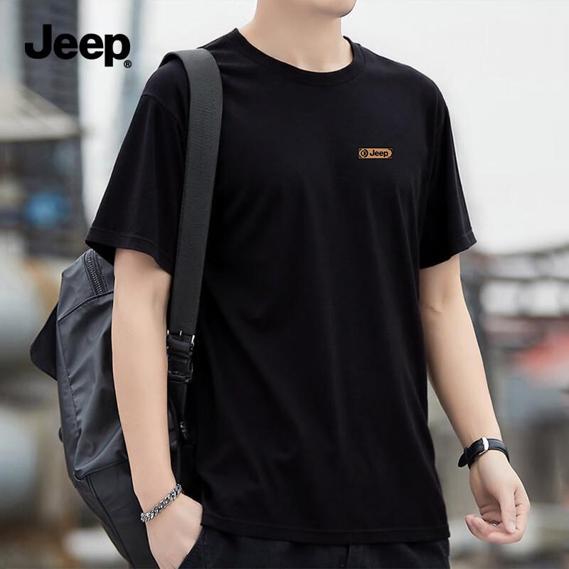 JEEP Men s Ice Silk Short Sleeve T-Shirt L