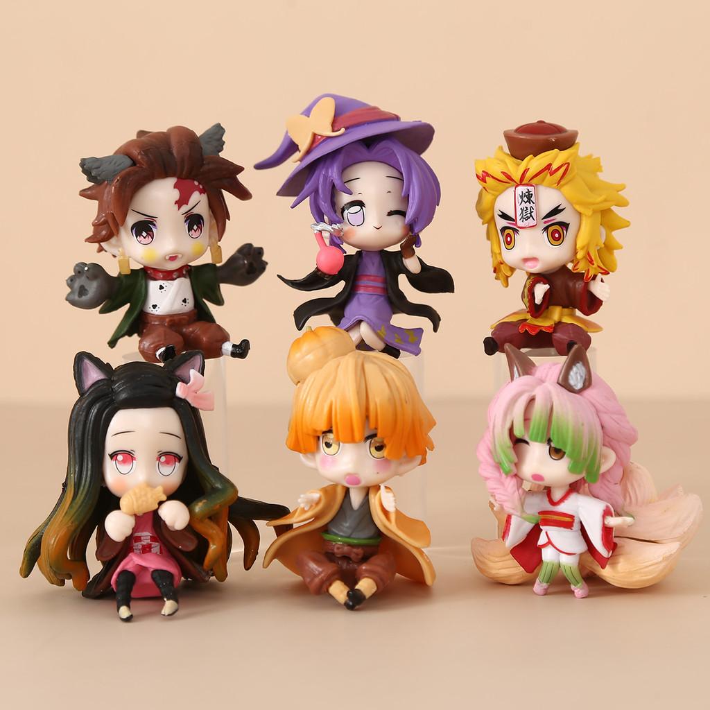Demon Slayer: Kimetsu No Yaiba Pvc Anime Character Toy Collection For Kids And Collectors With Interactive Features