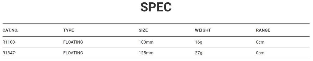 Yo Zuri Lápis Duel 3DB 100 mm Isca Flutuante R1100-PGSH (4475)