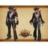 Halloween costumes, adult stage costumes, masquerade, men's and women's western cowboys