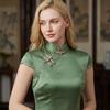 5pcs Floral Cheongsam Buttons Chinese Knot Decorative Clothes Buttons Colorful Clothing Closures Buttons