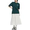 FILA T Shirts Unisex Dark Green Crew Neck Moderate Straight Fit FS2RSH2103XDGR