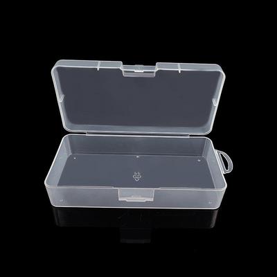 Large Transparent Dustproof Storage Box for Watercolor Pens & Makeup Brushes