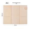 Genuine Leather A5/A6/B6 Notebook Cover - Top Layer Vegetable Tanned Protective Envelope Case