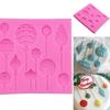 Christmas Ball Shape Handmade Creative Silicone Mould Christmas Ornament Fondant Cake Mold Emboss Cutter Cake Craft Accessories