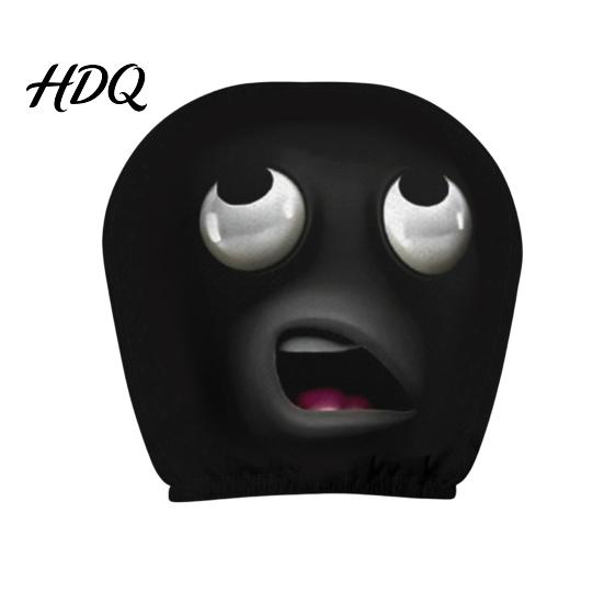 Headrest Cover for SUV Funny Car Covers Spooky Pattern Seat Polyester Protector Protector Universal Breathable Stretchy Interior Accessories