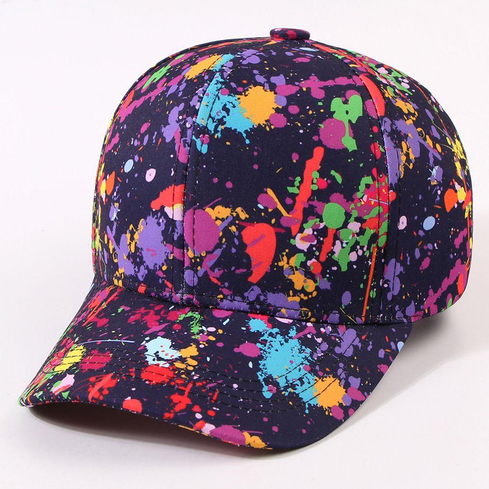 

Жіноча літня кепка з принтом графіті, молодіжна вулична хіп-хоп кепка, повсякденна сонцезахисна кепка, регульована кепка-снепбек, жіноча новинка 56-58cm