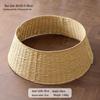Christmas Tree Base Decorations: Skirt & Basket Set