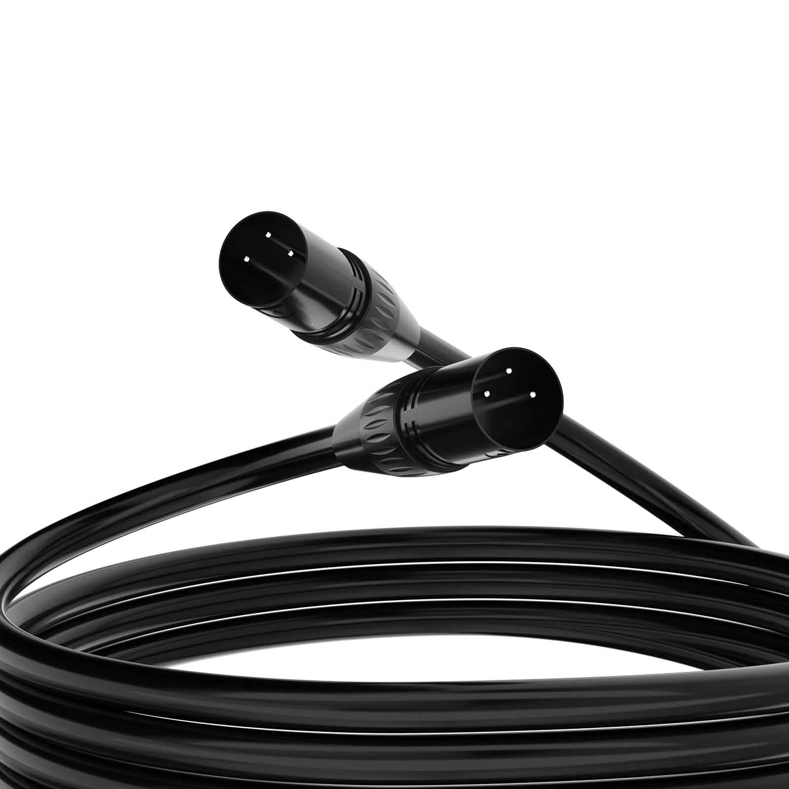 

MT-VIKI XLR Cable, Male to Male, 3-Pin Male to Male, Oxygen-Free Copper Durable Microphone Recording Cable for Canon, Compatible with Condenser